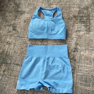 Blue Workout Set